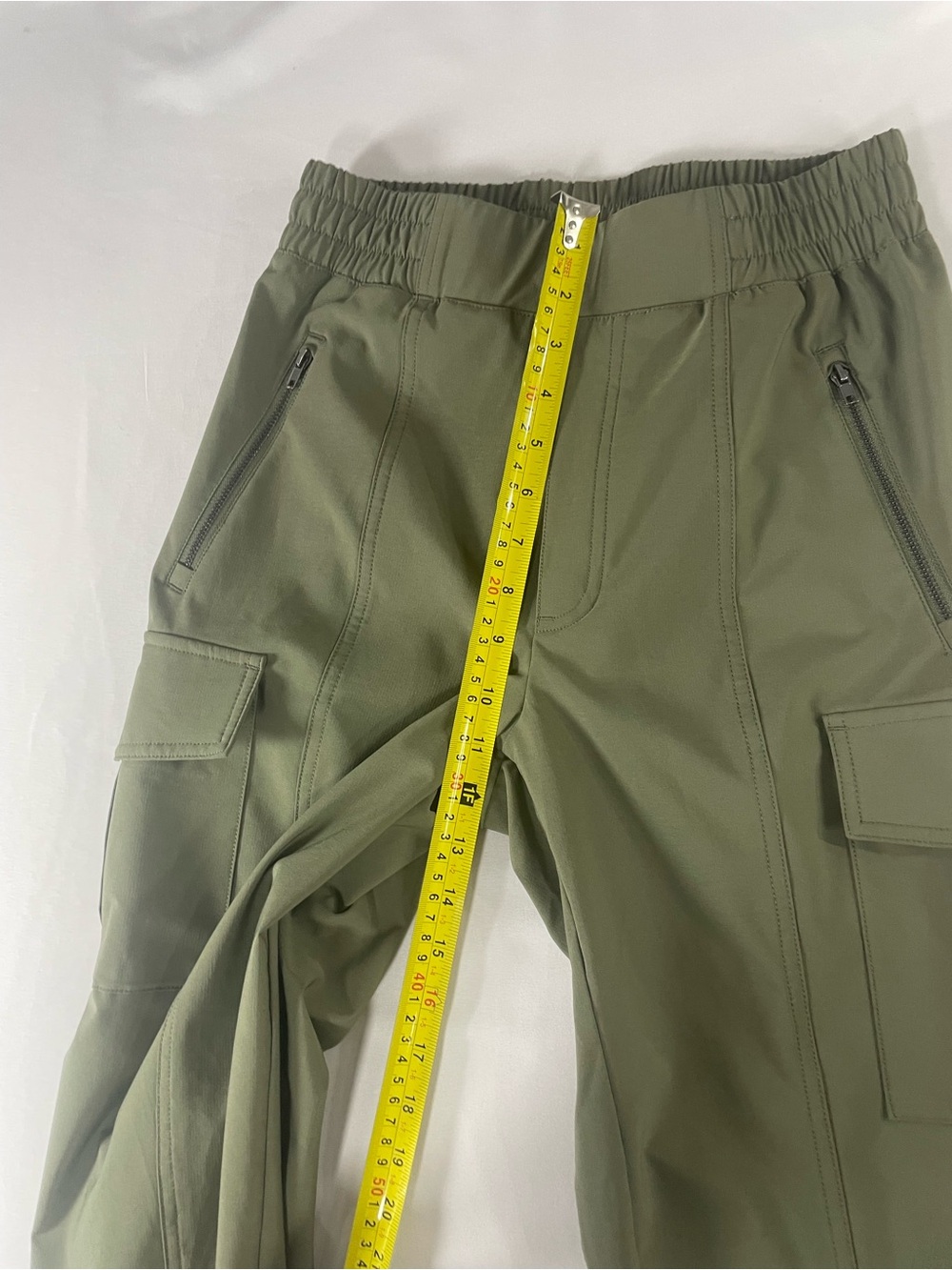 Mondetta Olive Green Wide-Leg Cargo Pants - Picture 13 of 14